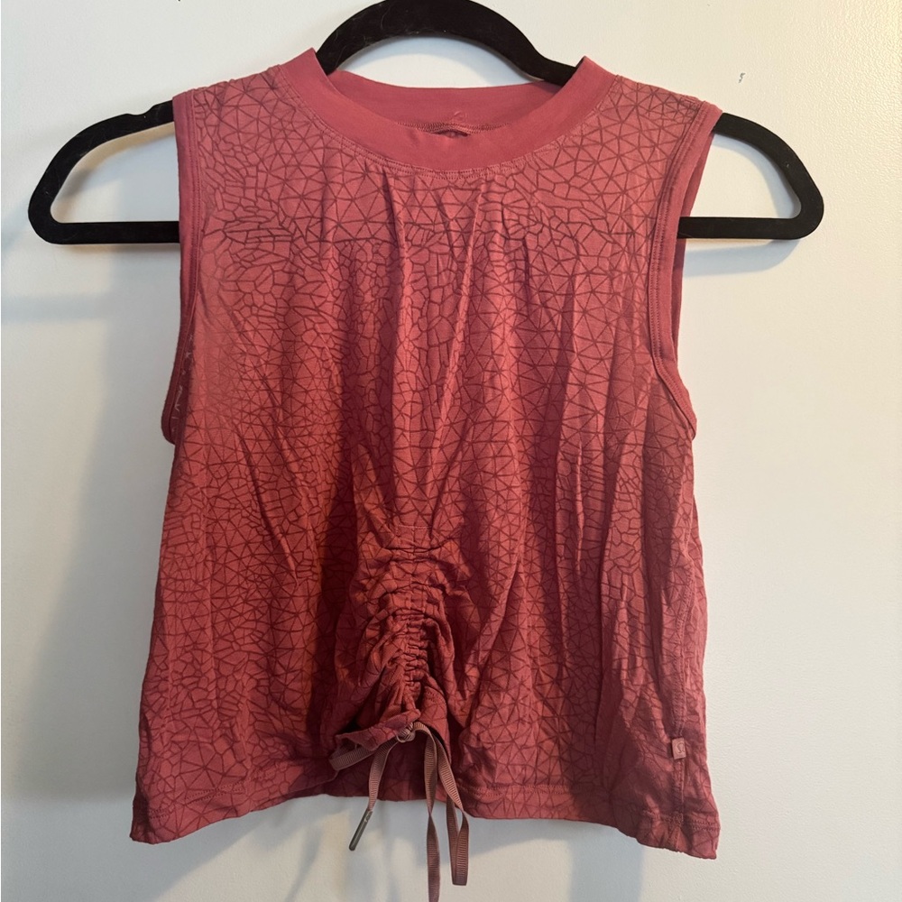 LULULEMON Tie-Front Crop Top